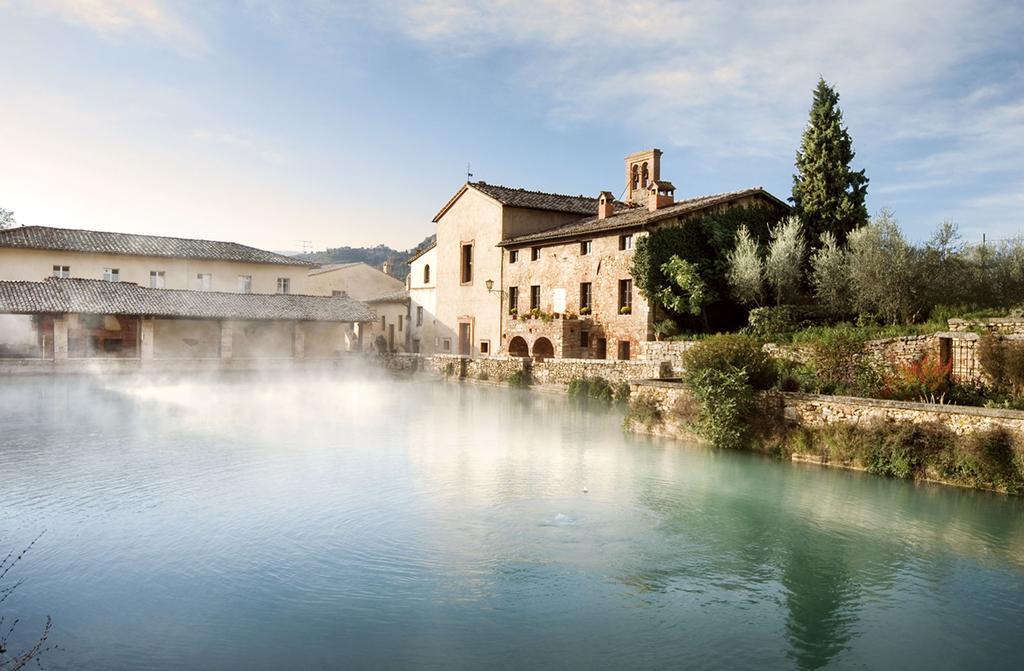 Albergo Le Terme Bagno Vignoni Exterior foto